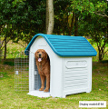 Plastic Outdoor Pet Home Dog House With Skylight